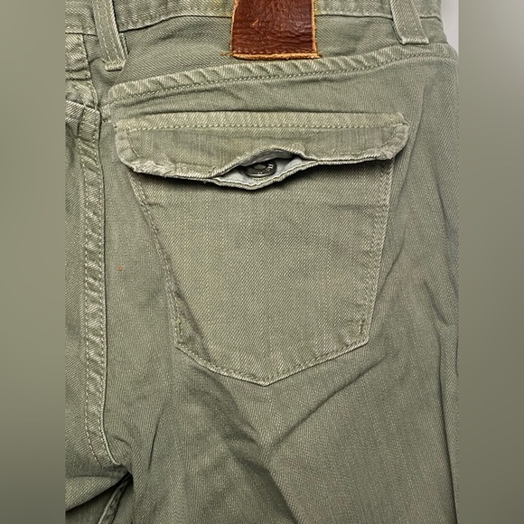 Lucky Brand Dungarees by Gene Montesano Juniper Flare Regular Fit Size 6/28 - Picture 7 of 12